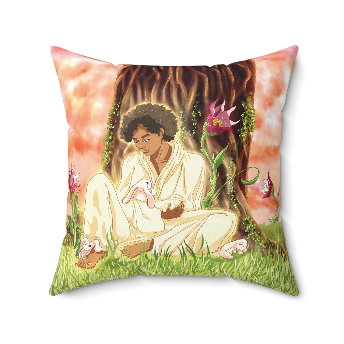 Passover Jesus Design - Square Pillow