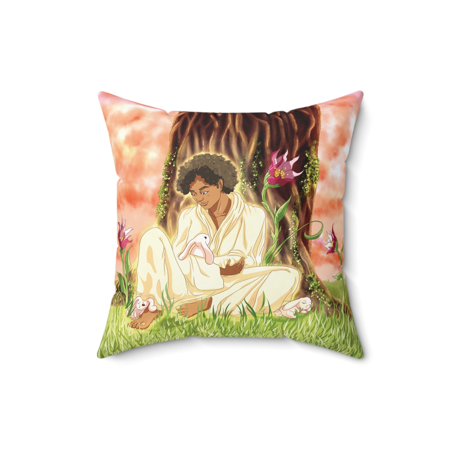 Passover Jesus Design - Square Pillow